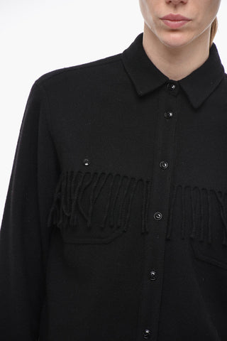 Blouse STAG OVER with Fringe Detail