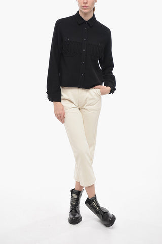 Blouse STAG OVER with Fringe Detail