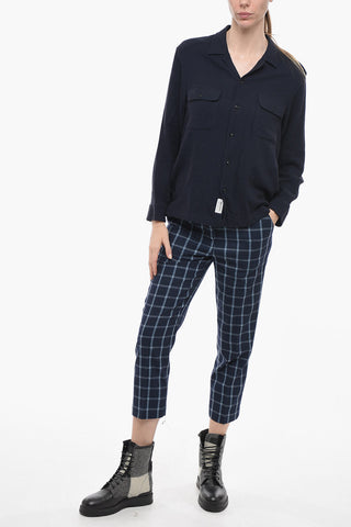 Wool-blended FLUID GAUZE Shirt