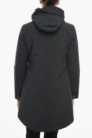 MILITARY Long Parka with Internal Puffer Jacket
