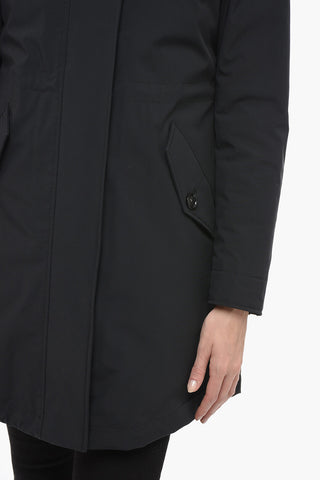 MILITARY Long Parka with Internal Puffer Jacket