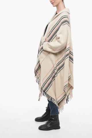 Capppotto BLANKET Con Frange