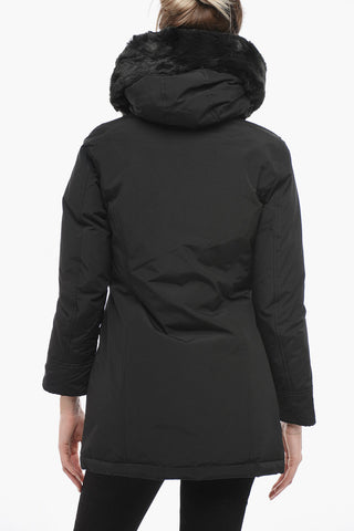 Padded BEAKER Parka with Faux Fur