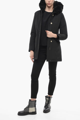 Padded BEAKER Parka with Faux Fur