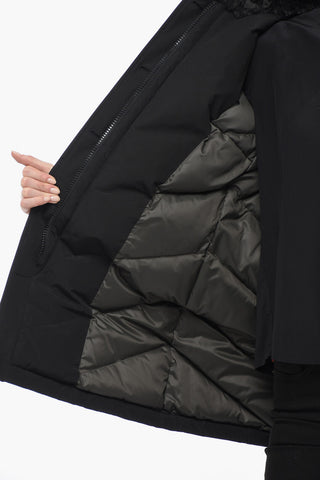Padded BEAKER Parka with Faux Fur