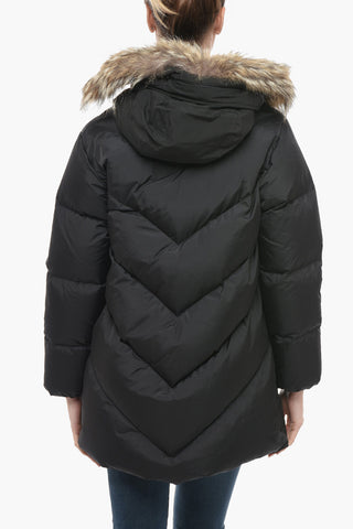 Parka LOGO With Fur Hood