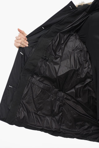 Parka LOGO With Fur Hood