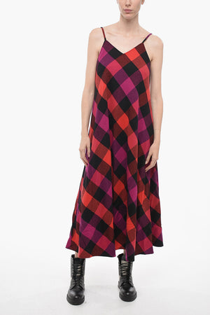 Vestito Lungo ARCHIVE Con fantasia A Quadri