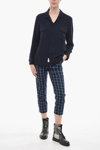 Wool-blended FLUID GAUZE Shirt