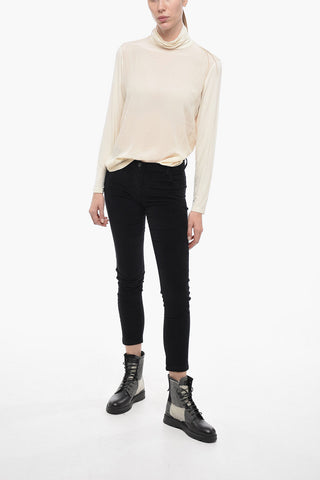 Velvet Slim Fit Pants