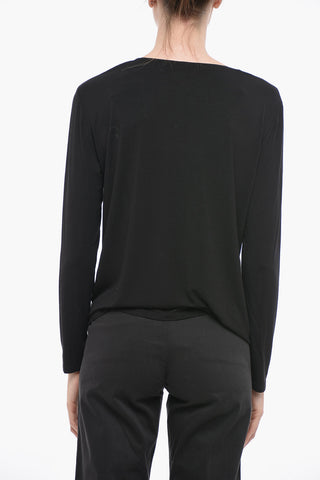 Silk and Viscose Sweater