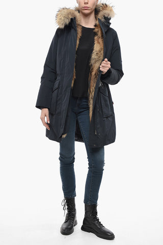 Fur-trimmed MILITARY Padded Parka