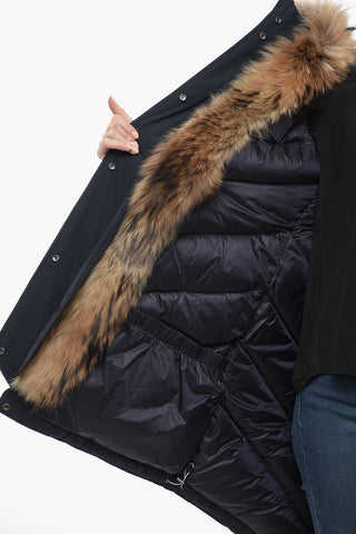 Fur-trimmed MILITARY Padded Parka