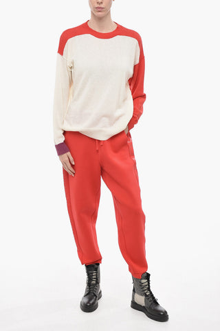 Color Block Crewneck Pullover