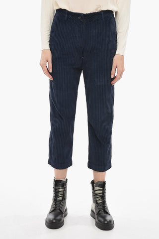 Wide-Fit Corduroy Trousers