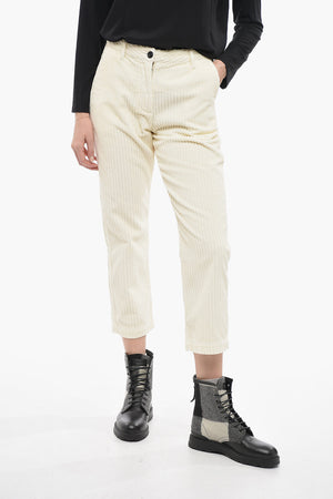 Corduroy Wide-Leg Trousers