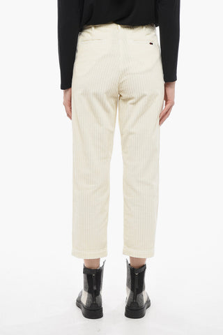Pantaloni in Corduroy a Gamba Ampia