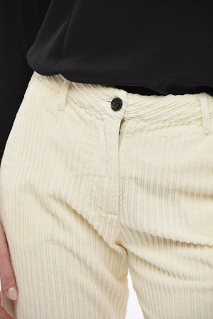 Corduroy Wide-Leg Trousers