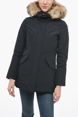 Fur-trimmed Hood VALENTINE Slim Fit Down Jacket