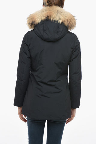 Fur-trimmed Hood VALENTINE Slim Fit Down Jacket