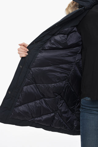 Piumino MODERN VAIL con Bordi in Pelliccia