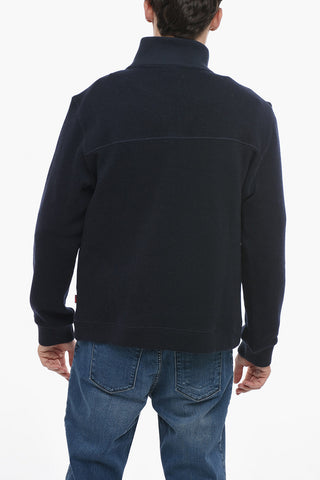Turtle-neck GLACIER Sweater with Half-Zip