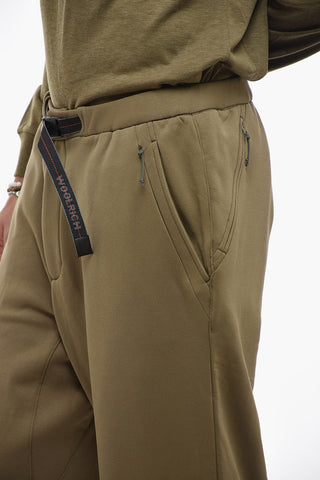 Solid Color HUDSON Pants with Fleece Inner and Industrial Belt