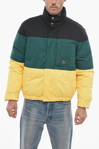 AIME' LEON DORE Piumino Colorblock con Chiusura Zip