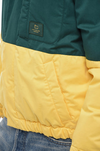 AIME' LEON DORE Piumino Colorblock con Chiusura Zip