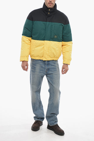 AIME' LEON DORE Piumino Colorblock con Chiusura Zip