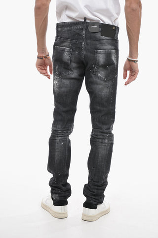 Cool Guy Denims with Paint Motif