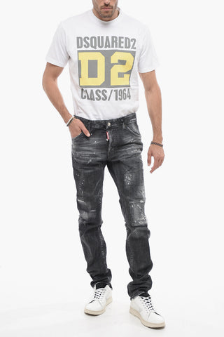 Cool Guy Denims with Paint Motif