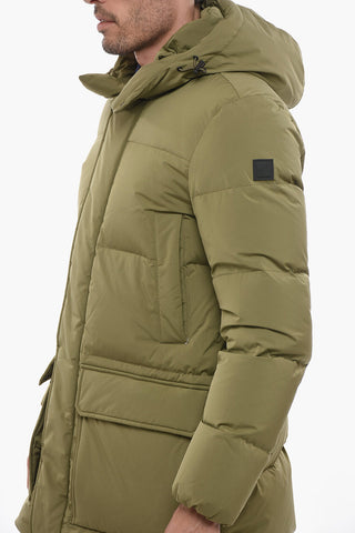 Utility SIERRA Down Jacket with Hidden Closure