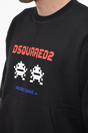 Felpa Hoodie ARCADE TWINS con Stampa Logo