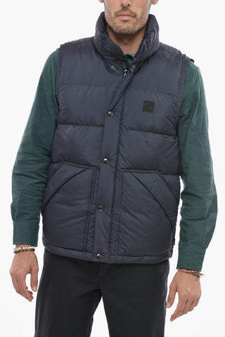 Rip Stop Checked Sleeveless SIERRA SUPREME Padded Jacket