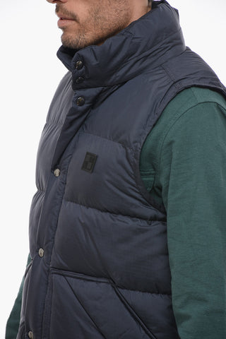 Rip Stop Checked Sleeveless SIERRA SUPREME Padded Jacket