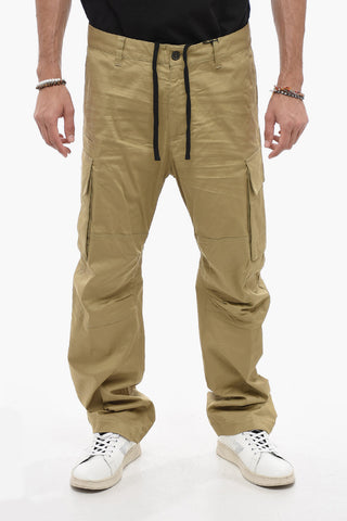 Cargo Trousers with Drawstring