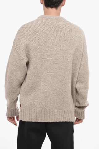 ARCHIVE Crew-neck Sweater with Contrasting Detail