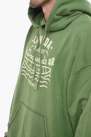 Felpa Hoodie RAGIAN con Stampa Lettering