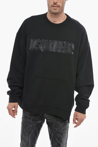 Cooler Sweatshirt RAGIAN mit erhabenem Logo