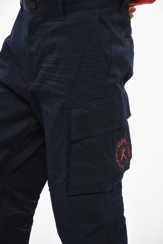 Cargo Trousers with Drawstring