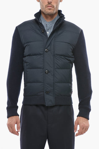 Wool Blend Lightweight Down jacket