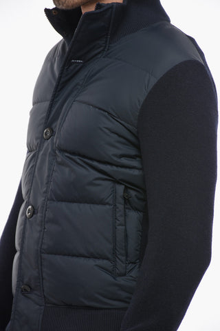 Wool Blend Lightweight Down jacket