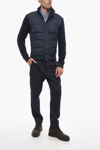 Wool Blend Lightweight Down jacket