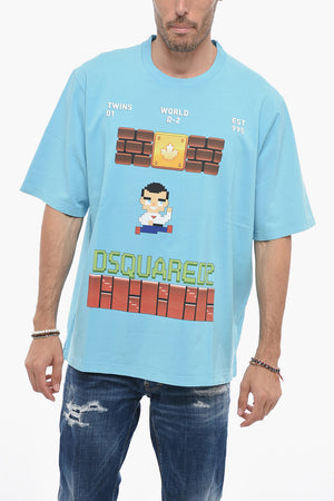 Skater Fit T-Shirt mit Grafikaufdruck