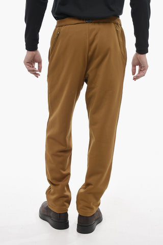 Solid Color HUDSON Pants with Fleece Inner and Industrial Belt