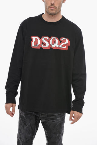 Skater Fit T-Shirt mit Logodruck