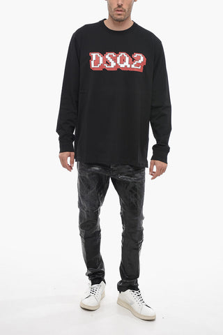 Skater Fit T-Shirt mit Logodruck
