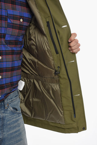 Gore-Tex Fabric GTX MOUNTAIN Utility Down Jacket with Hood