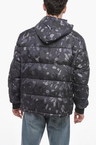 Piumino MOUNTAIN PARKA Camouflage con Cappuccio